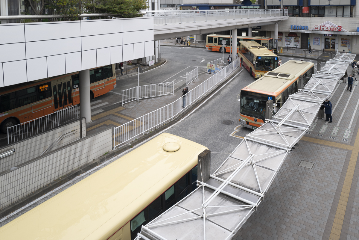 戸塚駅のバスターミナル