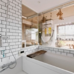 川崎市の中古マンションのリノベーション後の浴室