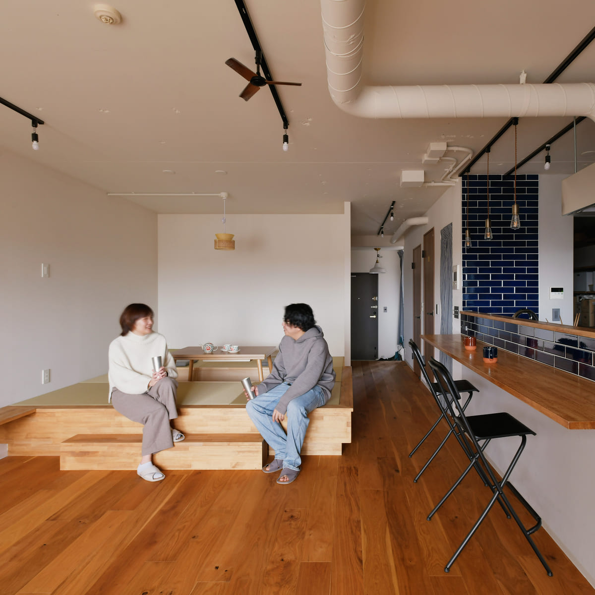 リノベーション事例 - 緑茶が似合うモダンな家〈神奈川〉74㎡
