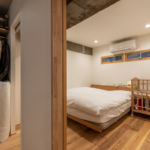 江戸川区の中古マンションのリノベーション後の寝室