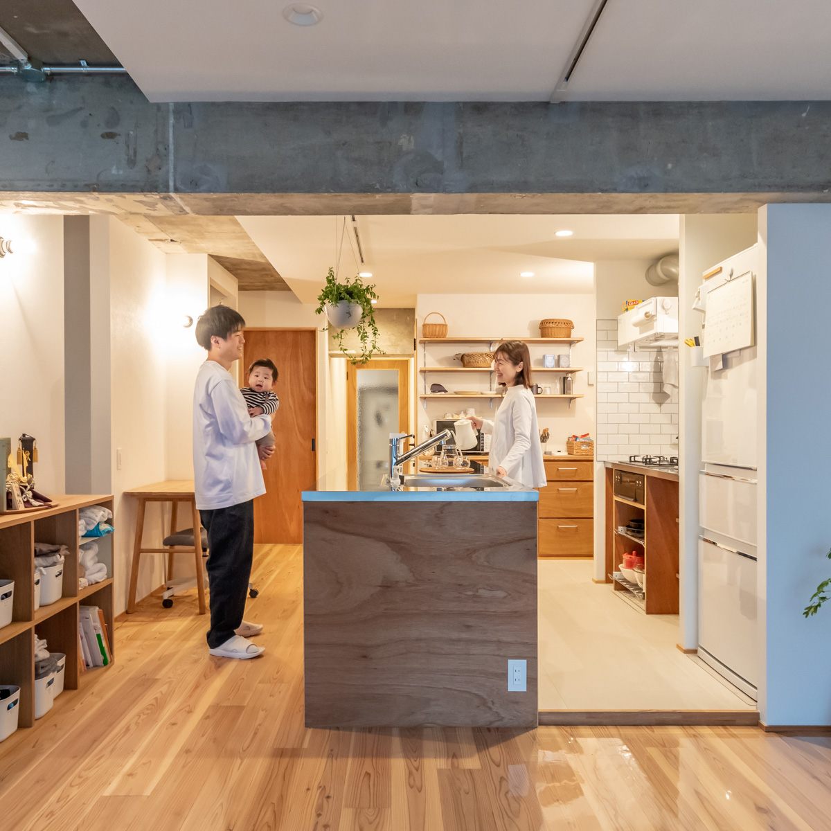 リノベーション事例 - 陽だまりキッチンの家〈東京〉74㎡