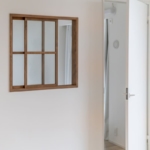川崎市の中古マンションのリノベーション後の寝室の室内窓