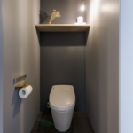 茅ヶ崎市の中古マンションのリノベーション後のトイレ